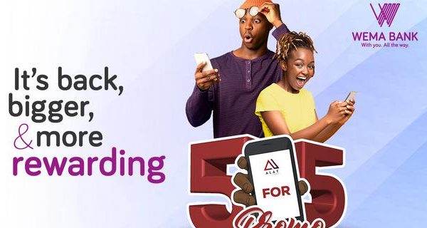 Wema Bank To Reward More Customers In Season 2 Of The 5for5 Transact For Rewards Promo