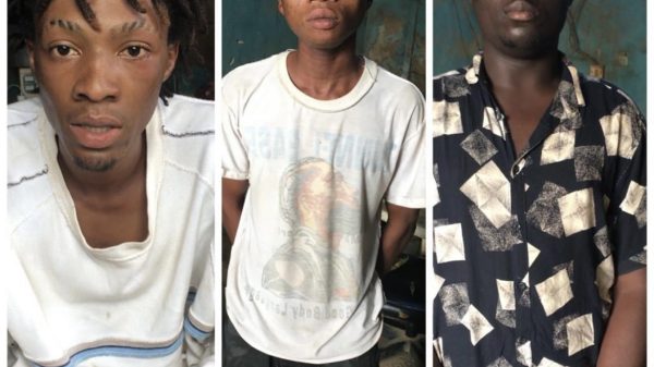 Three Arrested For Alleged Rape, Forceful Initiation Of Lady Into Cult Group